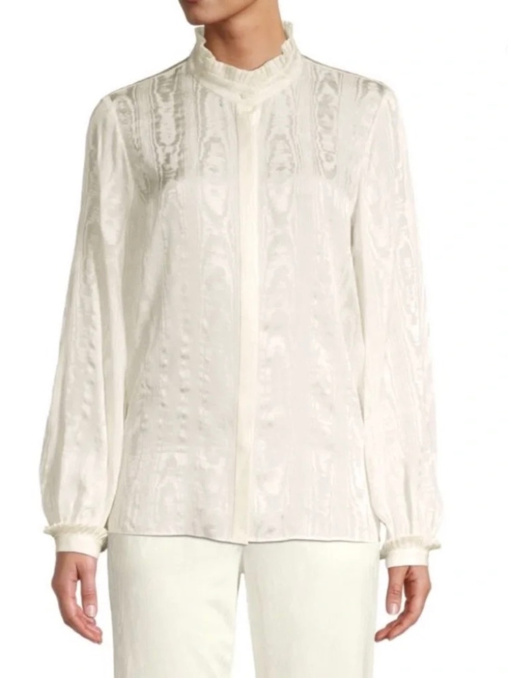 KOBI HALPERIN Sami Silk Blouse in Ivory - XL